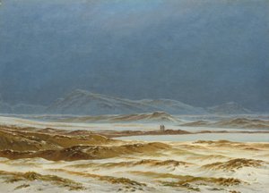 Paisagem do norte, primavera de Caspar David Friedrich