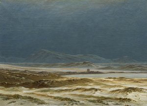 Paisagem do norte, primavera, ca 1825 de Caspar David Friedrich