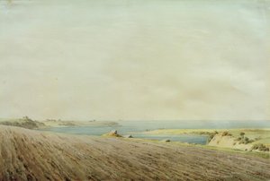 Mar Báltico em Rügen de Caspar David Friedrich