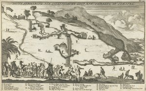 Mina de ouro Tambang em Sumatra
Foto nítida do myn Tambang dourado de Sillidian em Sumatra (título sobre o objecto) de Caspar Luyken