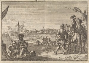 Captura de Nijmegen pelos franceses, 1672 de Caspar Luyken