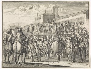Discurso público do mestre Godefroy Bousart em Atrecht de Caspar Luyken