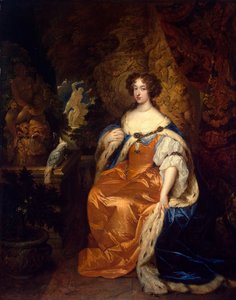 Retrato da Rainha Maria II da Inglaterra