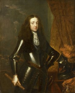 Retrato de Willem III (1650-1702), Príncipe de Orange e desde 1689, Rei da Inglaterra de Caspar Netscher