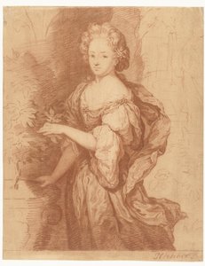 Retrato de uma senhora distinta de Caspar Netscher