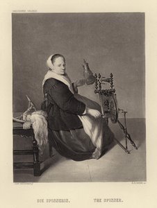 O Spinner de Caspar Netscher