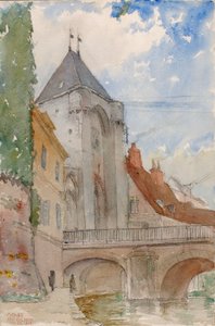 Ponte em Moret, França de Cass Gilbert