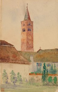 Torre da Igreja, Itália, 1898.
