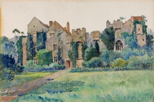 Castelo de Compton, Devonshire, Inglaterra de Cass Gilbert