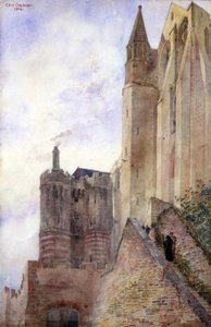 Mont Saint-Michel, França, 1906.