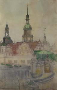 As Torres Zwinger, Dresden, 1898.