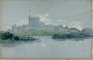 Castelo de Windsor, Inglaterra, 1905. de Cass Gilbert