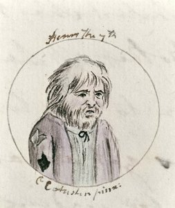 Henrique VII, c.1790 (caneta e tinta e wc no papel)