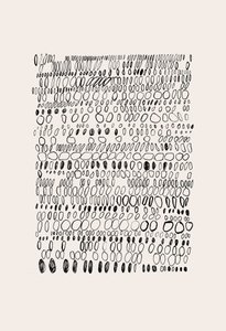 Grelha de seixos orgânica de Catalina Somolinos