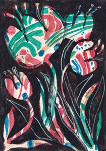 Flores abstratas vibrantes de Catalina Somolinos