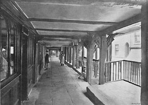 Watergate Street Row, Chester, c1896, EUA
