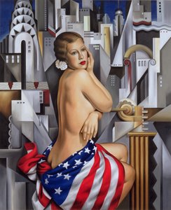 A beleza dela (óleo sobre linho)