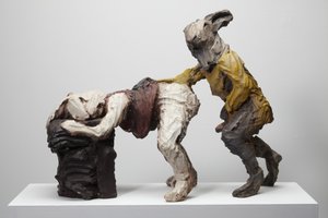 Flopsy, 2009 (Jesmonite, pintura)