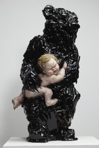 O enjeitado, 2010 (jesmonite, pintura)