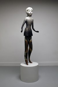 Twinkle, 2014 (tinta a óleo sobre bronze com base em bronze pintado)