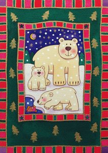 Urso Polar e Filhotes (wc) de Cathy Baxter