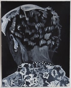 Belladonna: Ann, 2014 (óleo e acrílico sobre papel)