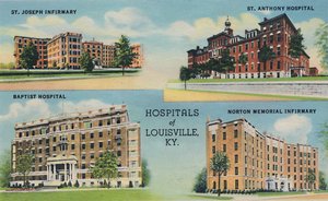 Hospitais de Louisville, KY., 1942