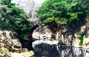 Ponte romana em Bettws-y-Coed, Gwynedd, 1926. de Cavenders Ltd