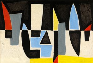 Composição, c.1952 (óleo sobre tela)