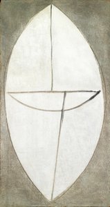 Elipse, c.1948 (óleo sobre cartão duro) de Caziel Caziel