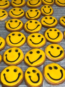 Composição - Smiley, 2019 (foto) de Cécile Jamet