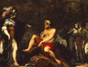 Erminia entre os pastores