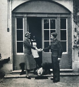 Adeus, lacaio, boa sorte, soldado, 1941