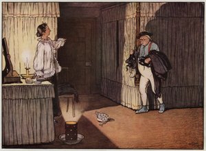 Ilustração para The Pickwick Papers de Cecil Aldin (cor litho) de Cecil Charles Windsor Aldin