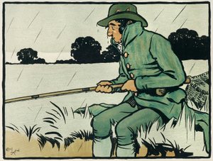 Velhos Desportos e Jogos Ingleses: Angling de Cecil Charles Windsor Aldin