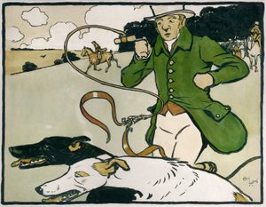 Velhos Desportos e Jogos Ingleses: Coursing de Cecil Charles Windsor Aldin
