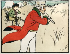 Velhos Desportos e Jogos Ingleses: Golfe de Cecil Charles Windsor Aldin