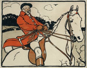 Velhos Desportos e Jogos Ingleses: Caça de Cecil Charles Windsor Aldin