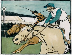 Velhos Desportos e Jogos Ingleses: Corrida de Cecil Charles Windsor Aldin