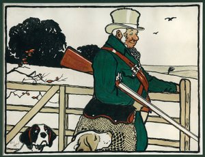 Velhos Desportos e Jogos Ingleses: Tiroteio de Cecil Charles Windsor Aldin