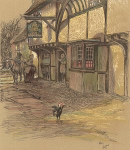 O Bell Inn, em Waltham, São Lourenço de Cecil Charles Windsor Aldin