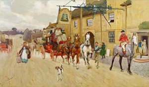 A Grande Estrada do Norte, O Sino em Stilton de Cecil Charles Windsor Aldin