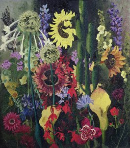 Paisagem do jardim nº 2 de Cedric Morris