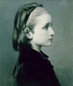 Cabeça de uma menina, 1867