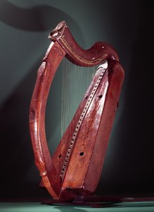 Harpa (madeira com latão e prata)