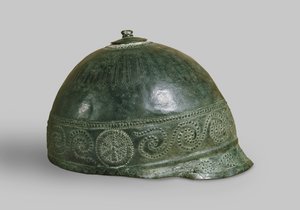 Capacete Italo-Celta, século III aC (bronze)