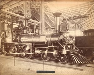Locomotiva Baldwin, "No. 1154", Exposição Centenária, Filadélfia