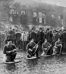 Standoff na Sidney Street, Stepney, Londres, 3 de janeiro de 1911 1937. de Central Press