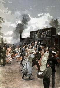 O comboio de domingo de Cesare Auguste Detti