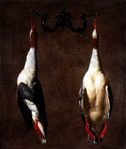 Dois Patos Selvagens Enforcados